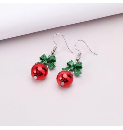 Xmas Earrings Christmas Tree Bel Santa Claus Snowman Shape Pendant Drop Dangle Earring Women Girls Festival Ear Jewelry 3 $8....