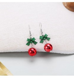 Xmas Earrings Christmas Tree Bel Santa Claus Snowman Shape Pendant Drop Dangle Earring Women Girls Festival Ear Jewelry 3 $8....