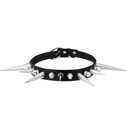 Gothic Punk Spiked Choker Necklace, PU Leather Choker, Halloween Chirstmas New Year Jewelry Gift for Women, Men 34 $8.84 Neck...