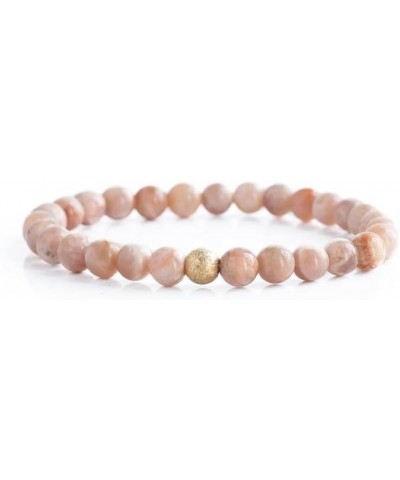 Core Gemstones Bracelet Collections Stretch Genuine Semi-Precious Bracelets, 6mm Sunstone $13.00 Bracelets