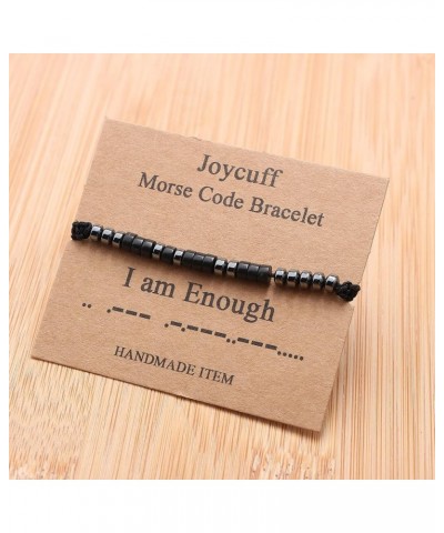 Inspirational Morse Code Bracelets for Women Teen Girls Gifts for Her Best Friend Mom Daughter Sister Aunt Wife Girlfriend En...