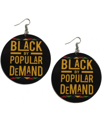 Black By Popular Demand Earrings $7.95 Earrings