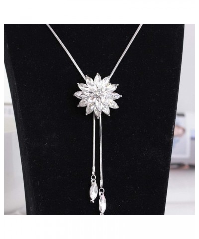 Clearance Deals MOM Letter Pendant Womens Charm Engagement Crystal Rhinestone Necklace Jewelry Gift by ZYooh C $7.66 Necklaces