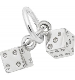 Rembrandt Dice Charm 925 Sterling Silver $17.33 Bracelets