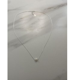 SALTY CALI- Precious Necklaces for Women- 925 Sterling Silver and 18k Gold Jewelry Freshwater Pearl Silver Plating $25.51 Nec...