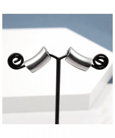 2 PCS 8mm-19mm Hypoallergenic 316 Stainless Steel New Ear Lobe Cuff Ear Gauges Plugs Ear Tunnels Stretcher Earring Studs Body...