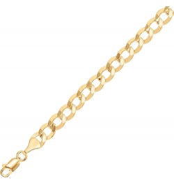 Yellow Gold Curb Chain Bracelet $137.70 Bracelets