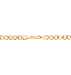 Yellow Gold Curb Chain Bracelet $137.70 Bracelets