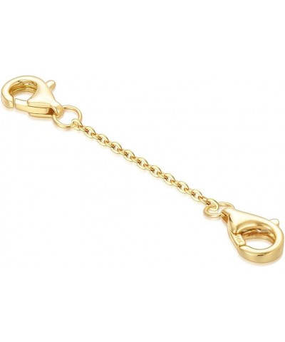 14k Gold 1"/1.5"/2"/2.5"/3"/4"/5"/6" Necklace Bracelet Extender Chain, Necklace Extender Gold 14k, Durable Removable Gold Cha...