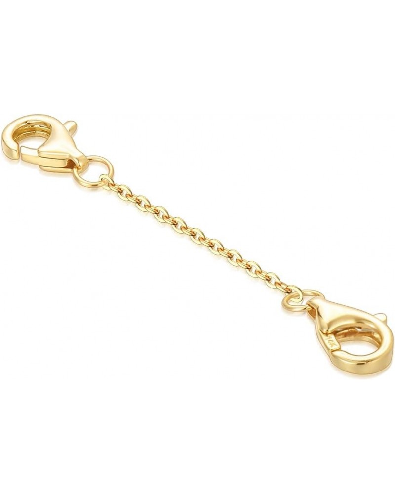 14k Gold 1"/1.5"/2"/2.5"/3"/4"/5"/6" Necklace Bracelet Extender Chain, Necklace Extender Gold 14k, Durable Removable Gold Cha...