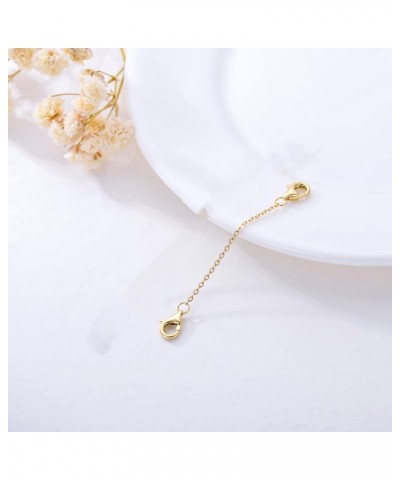 14k Gold 1"/1.5"/2"/2.5"/3"/4"/5"/6" Necklace Bracelet Extender Chain, Necklace Extender Gold 14k, Durable Removable Gold Cha...