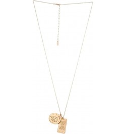 Zodiac Double Medallion 18k Gold Plated Necklace for Women. Fashion Jewelry and Accessory Libra $25.00 Necklaces