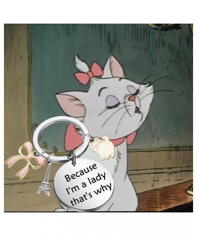 The Marie Cat Inspired Bracelet Marie Cat Comic Movie Cute Jewelry For Friend The Aristocats Inspired keychain $10.25 Bracelets