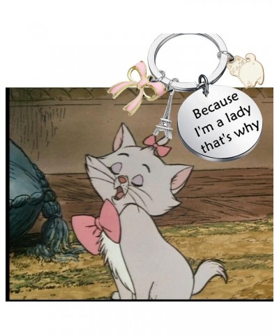 The Marie Cat Inspired Bracelet Marie Cat Comic Movie Cute Jewelry For Friend The Aristocats Inspired keychain $10.25 Bracelets