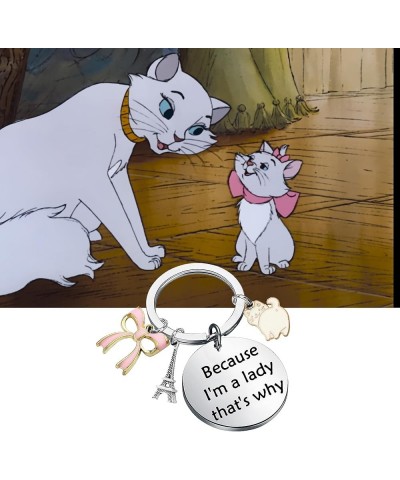 The Marie Cat Inspired Bracelet Marie Cat Comic Movie Cute Jewelry For Friend The Aristocats Inspired keychain $10.25 Bracelets