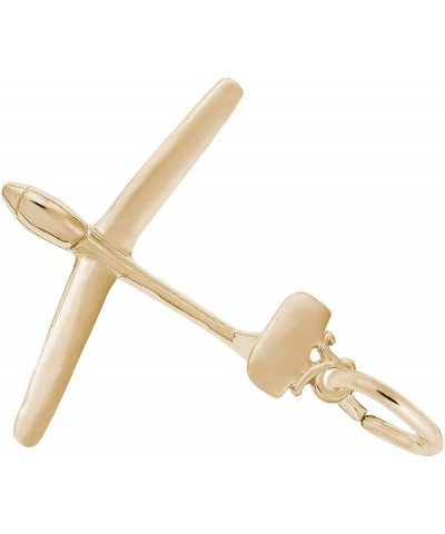 Glider Charm yellow-gold $11.80 Bracelets