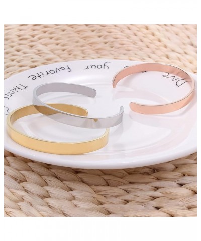 Stainless Steel Inspiration Mantra Cuff Bangle Bracelet Graduation Gift Best Fucking Bitches $9.52 Bracelets