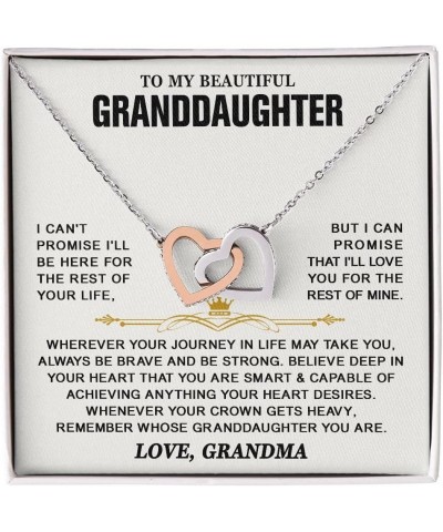 Granddaughter Gifts From Grandma, Love you for the rest of mine - Granddaughter Necklace, Granddaughter Jewelry, Love Gift Fo...