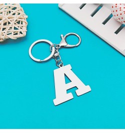 Letter Key Chains Women Alphabet Letter A-Z Keychain Alphabet Initial Pendant with Key Ring Letter Key Chains Men Alphabet Le...