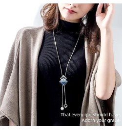 necklace17209 blue $16.05 Necklaces