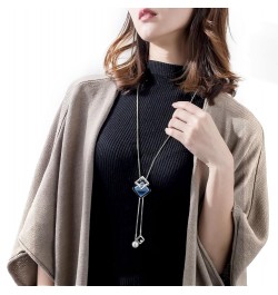 necklace17209 blue $16.05 Necklaces