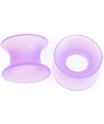 Ear Stretching Kit 50 Pieces 14Gauges-00Gauges Earrings Piercing Kit transparent purple $6.95 Body Jewelry