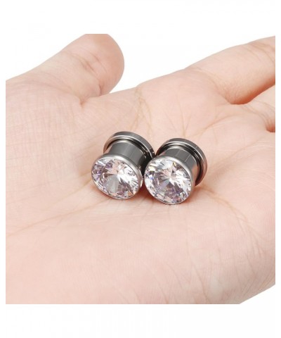 G23 Titanium Ear Gauges Screw Fit Flesh Tunnels Plugs Expander Stretchers Earrings Hypoallergenic Implant Medical Surgical St...