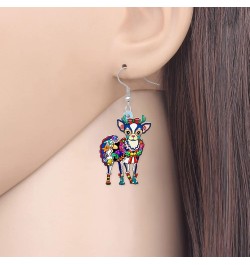 Acrylic Drop Chihuahuas Dog Pets Earrings Funny Design Lovely Gift For Girl Women Fashion Jewelry Sky $7.53 Earrings