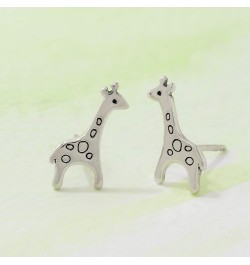 Jewelry Sterling Silver Giraffe Stud Earrings $15.59 Earrings