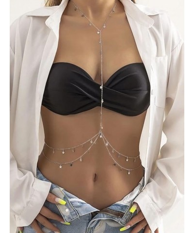 Body Jewelry for Women Body Chain for Girls Sexy Fashion Bikini Chain Necklace for Beach Summer Holiday Star-SR $6.26 Body Je...