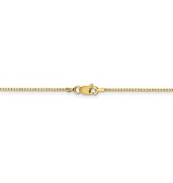 10k Gold Box Chain Necklace Jewelry Gifts for Women in White Gold Yellow Gold Choice of Lengths 16 18 20 24 14 22 30 and Vari...