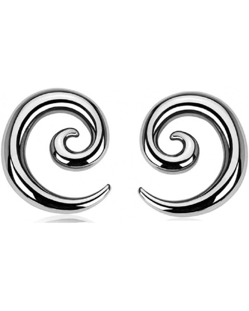 Earrings Rings 316L Surgical Steel Swirl Twist Tapers - Sold as a Pair 10g $8.30 Body Jewelry