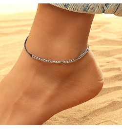 Morse Code Anklet for Women,Handmade Rope Stainless Steel Beads Ankle Bracelets for women Friend Mom Sister Daughter Girls I ...