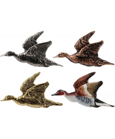 Handcrafted Duck and Goose Brooch Lapel Pins - Black Duck, Canada Goose, Canvas, Scaup, Green Winged Teal, Harlequin, Mallard...