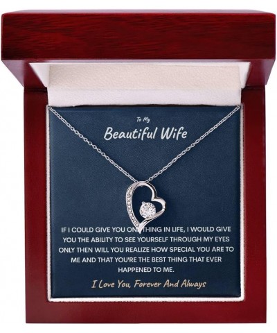 To My Wife Necklace Arctic Angel Necklace For Wife Romantic Gifts For Her Just Because Gifts For Her Gifts For Women Bride To...