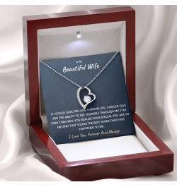 To My Wife Necklace Arctic Angel Necklace For Wife Romantic Gifts For Her Just Because Gifts For Her Gifts For Women Bride To...