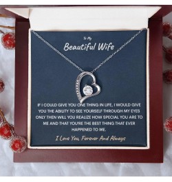 To My Wife Necklace Arctic Angel Necklace For Wife Romantic Gifts For Her Just Because Gifts For Her Gifts For Women Bride To...