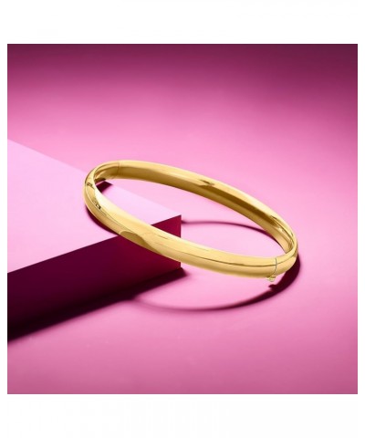 14kt Yellow Gold Polished Bangle Bracelet 8.0 Inches $369.00 Bracelets