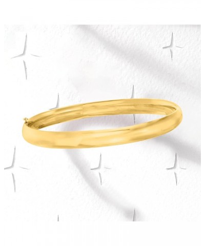 14kt Yellow Gold Polished Bangle Bracelet 8.0 Inches $369.00 Bracelets