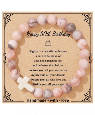 Birthday Gifts for Women Girls Natural Stones Bracelets 13 16 18 21 30 40 50 60 70 80 Year Old Happy Birthday Gifts for Girls...