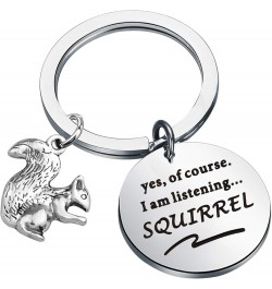 Funny Squirrels Jewelry Forest Animal Jewelry Squirrels Lover Gift Listening Squirrel Kc $9.45 Pendants