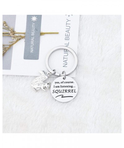 Funny Squirrels Jewelry Forest Animal Jewelry Squirrels Lover Gift Listening Squirrel Kc $9.45 Pendants