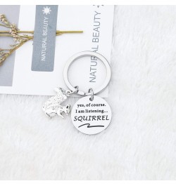 Funny Squirrels Jewelry Forest Animal Jewelry Squirrels Lover Gift Listening Squirrel Kc $9.45 Pendants