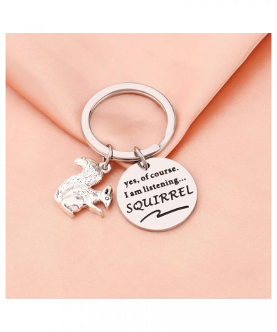 Funny Squirrels Jewelry Forest Animal Jewelry Squirrels Lover Gift Listening Squirrel Kc $9.45 Pendants