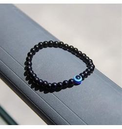 Evil Eye Beads Bracelet for Men Women Protection Bracelet Lucky Adjustable Bracelet Healing Energy Stone Beads Jewelry Gift B...