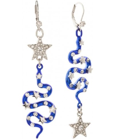 Snake Earrings Snake And Star Upside Down Earrings $14.96 Earrings