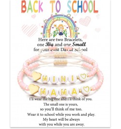 First Day of School/Kindergarten/Preschool/1st-5th Grade Bracelets for Mom and Daughter Bracelet Back to School Bracelets Gif...