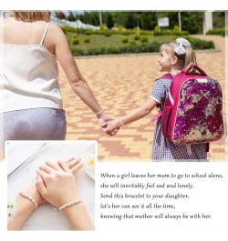 First Day of School/Kindergarten/Preschool/1st-5th Grade Bracelets for Mom and Daughter Bracelet Back to School Bracelets Gif...