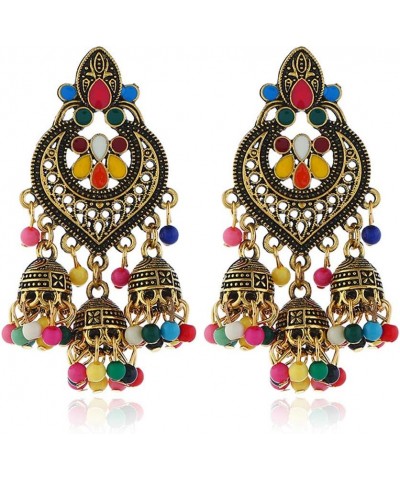 Earring, Retro Indian Bollywood Kundan Jhumka Jhumki Drop Earrings Gypsy Fashion Jewelry 6 $5.55 Earrings