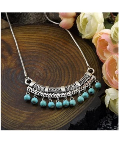 Pendant Necklace Necklace for Women Sliver Color Long Chain Necklace Jewelry Necklaces (Metal Color : NA1150) NA2163-1 $14.99...